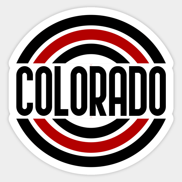 Colorado Sticker by colorsplash